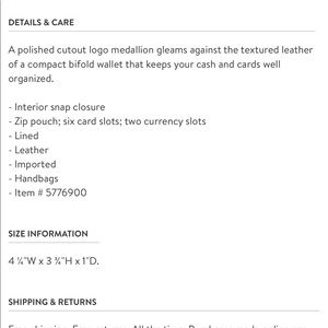 Tory Burch Bags - Tory Burch Mini Wallet Tory Burch Bags - Tory Burch Mini Wallet